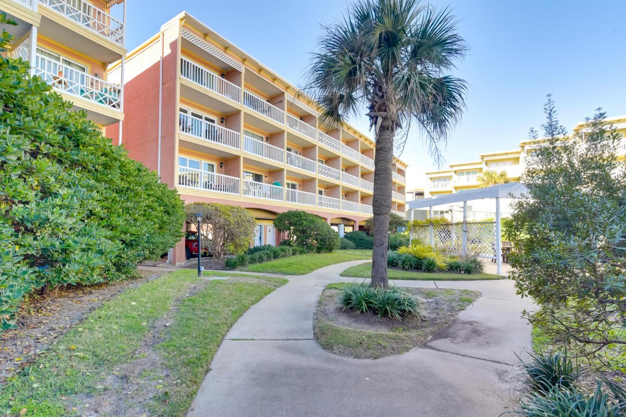 Coastal Galveston Condo Walk To Shoreline! Екстериор снимка